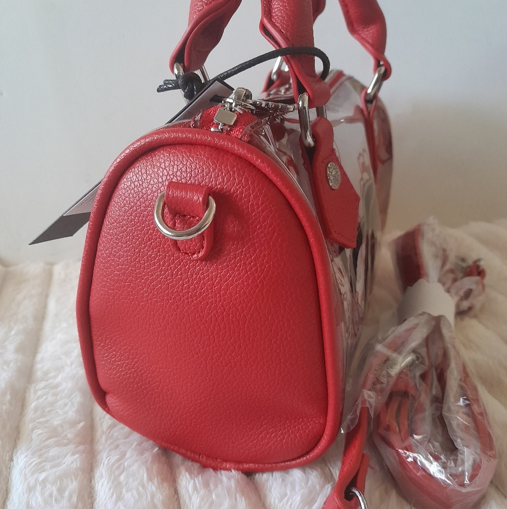 Ed Hardy Panther Clear Crossbody Satchel Beach Bag - Picture 11 of 13